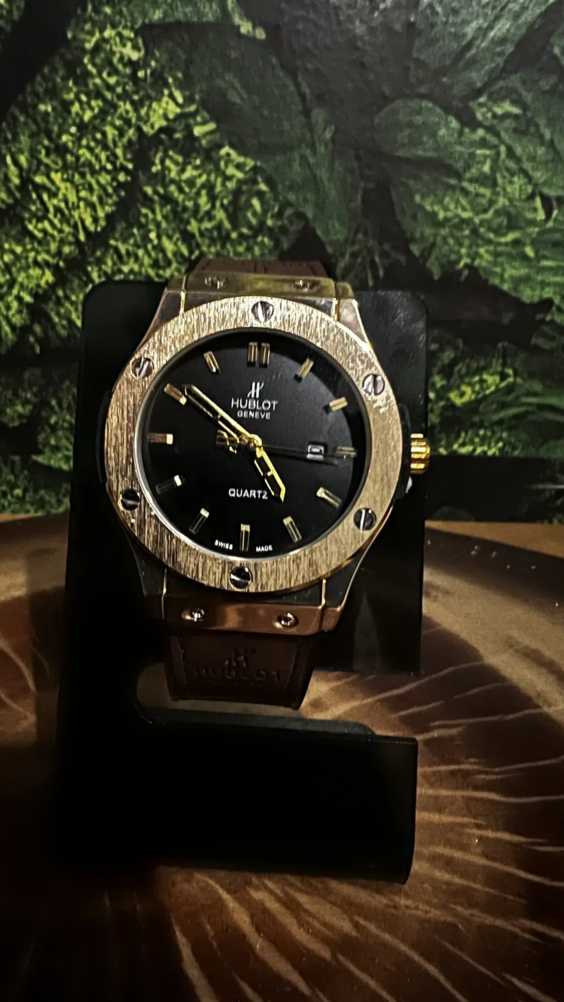 Relógio Hublot Masculino com Design Robusto e Subdials