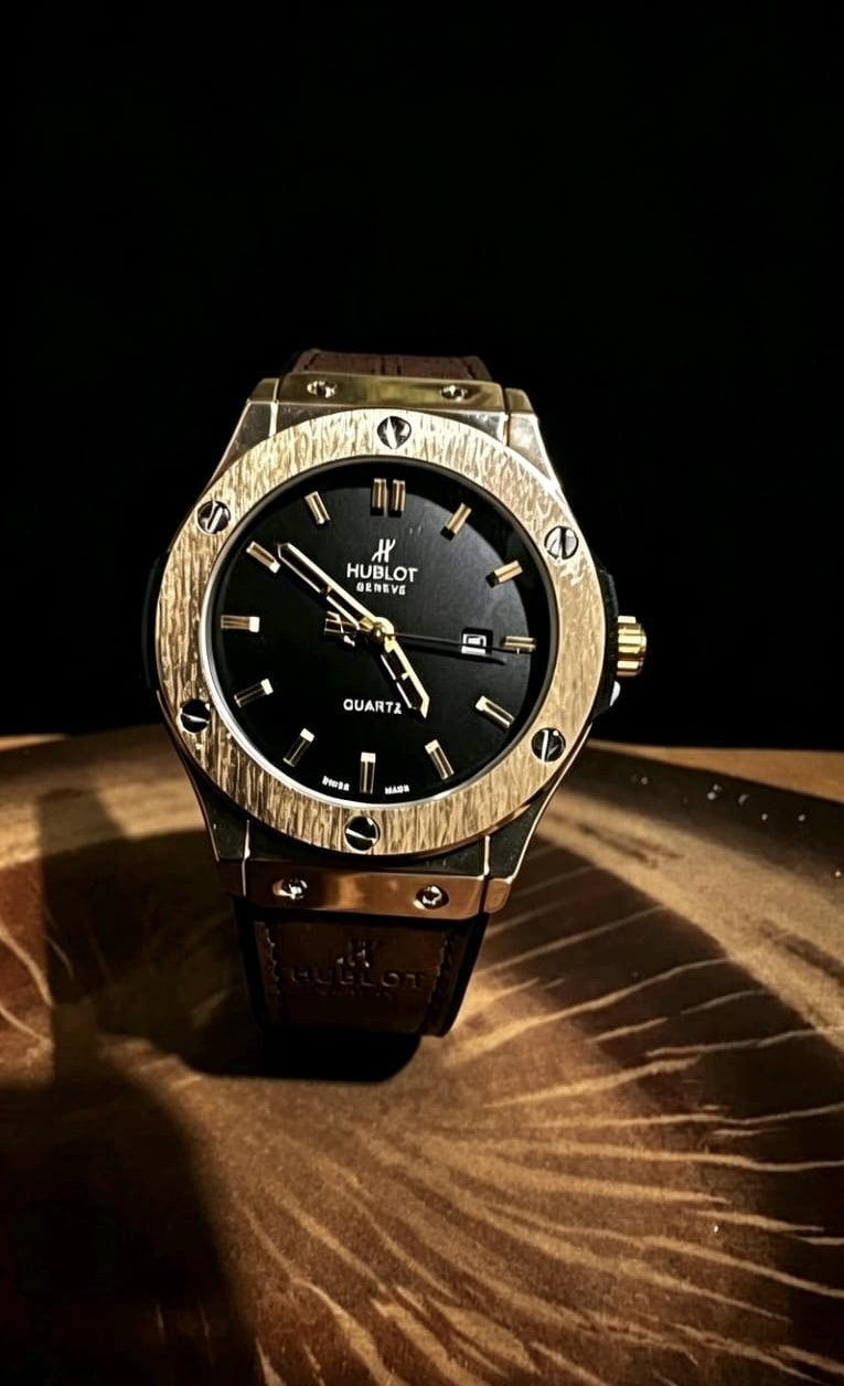 Relógio Hublot Masculino com Design Robusto e Subdials