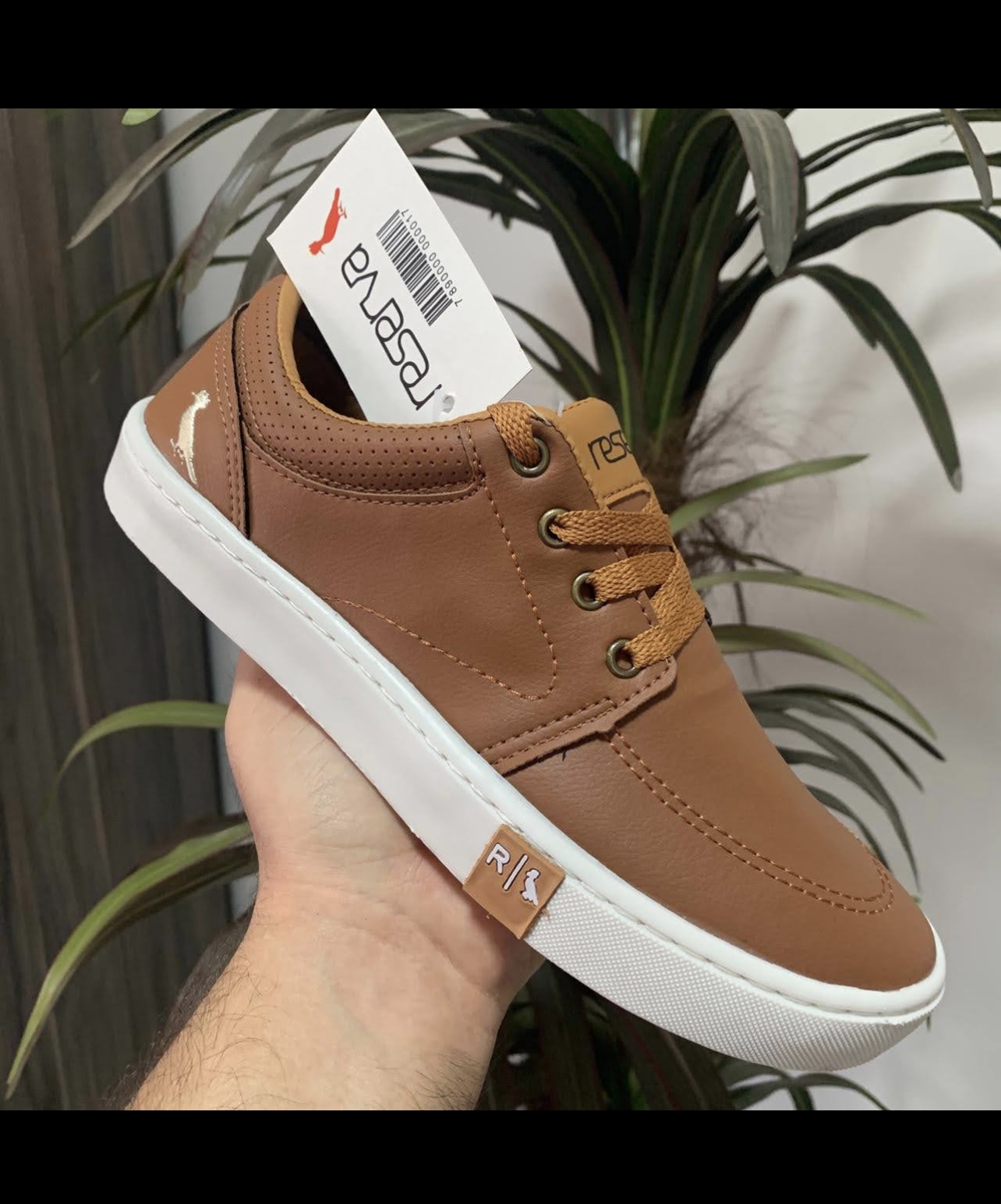 Tênis Reserva Masculino Casual Caramelo