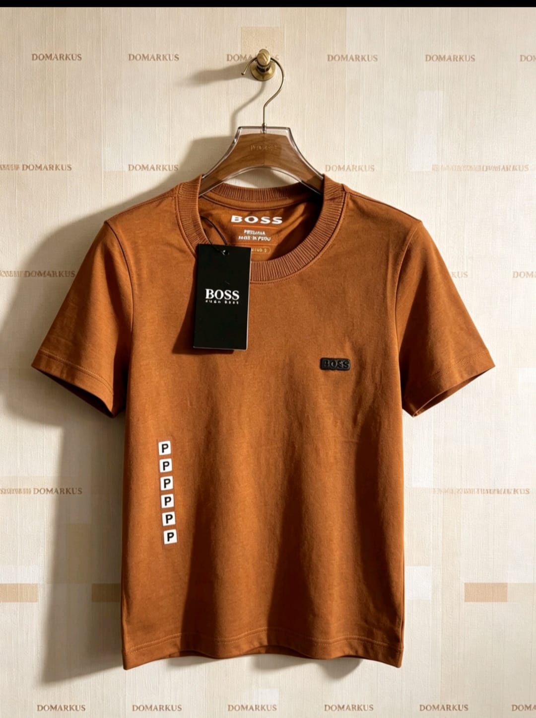 Camiseta Masculina Malha Peruana Premium